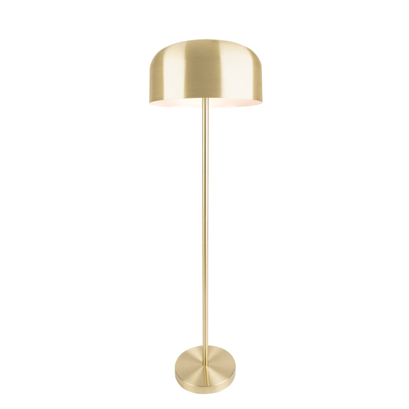 Leitmotiv Vloerlamp Capa geborsteld goud | Retourdeal 17% korting