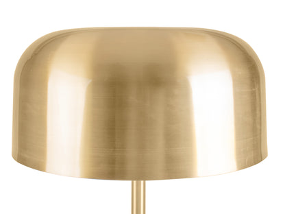 Leitmotiv Vloerlamp Capa geborsteld goud | Retourdeal 17% korting