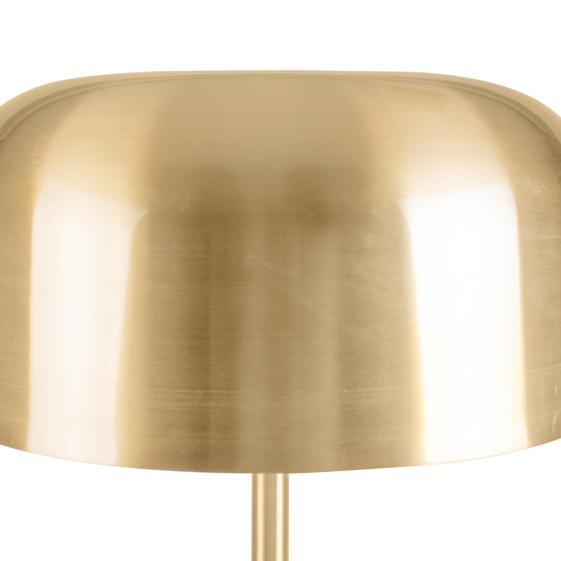 Leitmotiv Vloerlamp Capa geborsteld goud | Retourdeal 17% korting – extra afbeelding