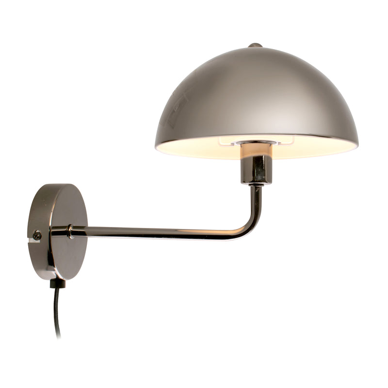 Leitmotiv Wandlamp Bonnet smokey grijs | Retourdeal 25% korting – extra afbeelding