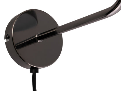 Leitmotiv Wandlamp Bonnet smokey grijs | Retourdeal 25% korting