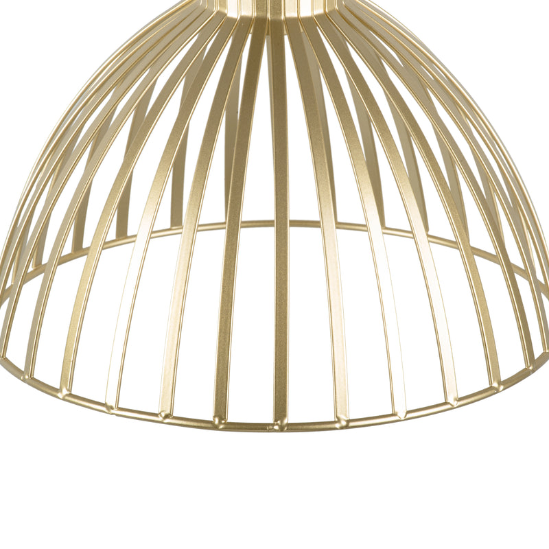 Leitmotiv Hanglamp Lignes Rond goud | Retourdeal 24% korting – extra afbeelding