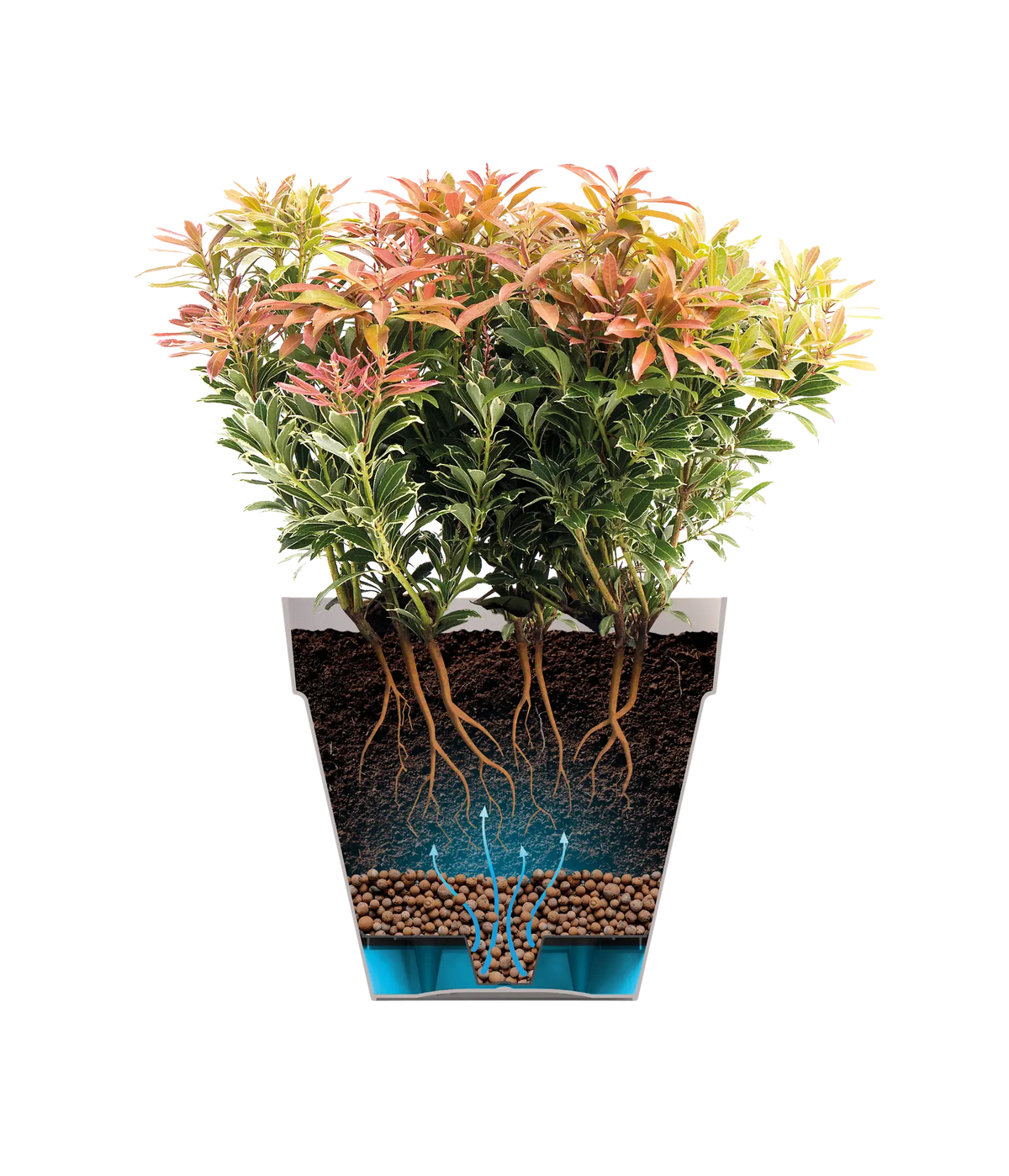 Elho Loft Urban Rond 40 Bloempot Antraciet | Retourdeal 30%