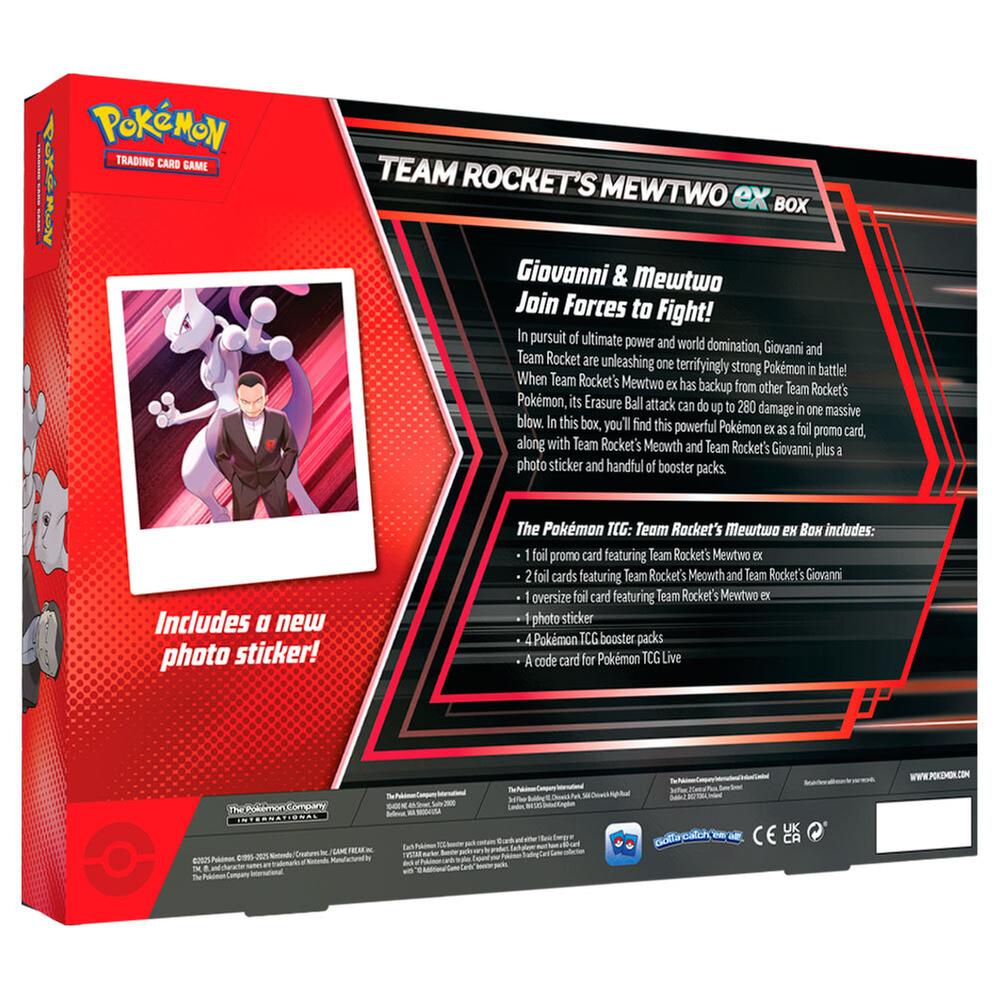 Pokémon Team Rocket's Mewtwo ex Box Spaans