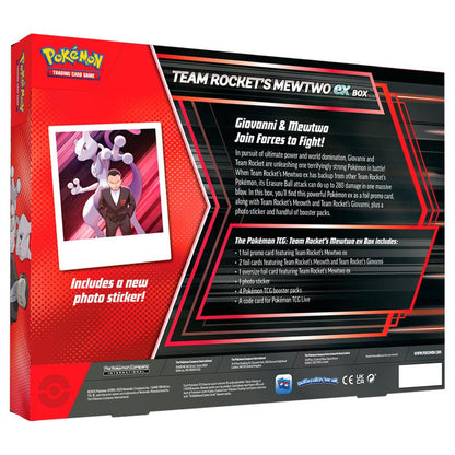 Pokémon Team Rocket's Mewtwo ex Box Spaans