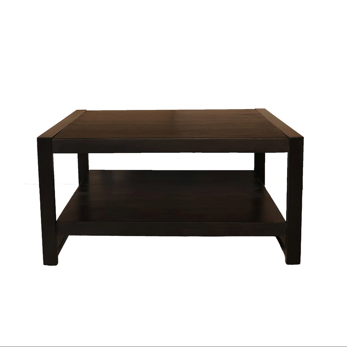 Salontafel Violet Mangohout Zwart 90 cm | Retourdeal 30%