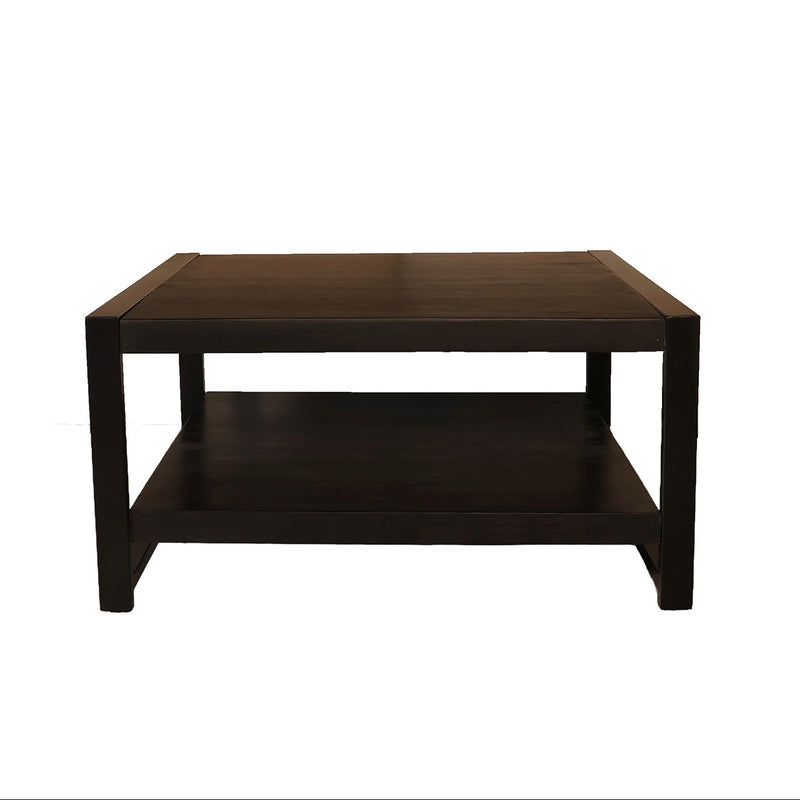Salontafel Violet Mangohout Zwart 90 cm | Retourdeal 30%