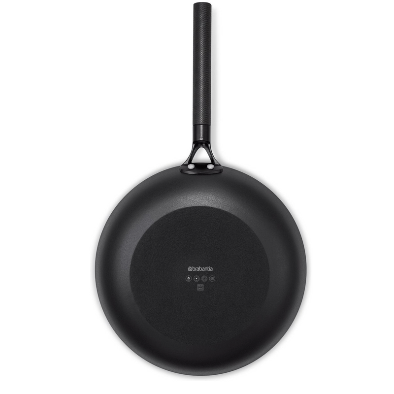Brabantia Patron Koekenpan - Ø 28cm -Duurzame Pan met Luxe Design Handgreep - 100% PFAS Vrij - Keramische Antiaanbaklaag