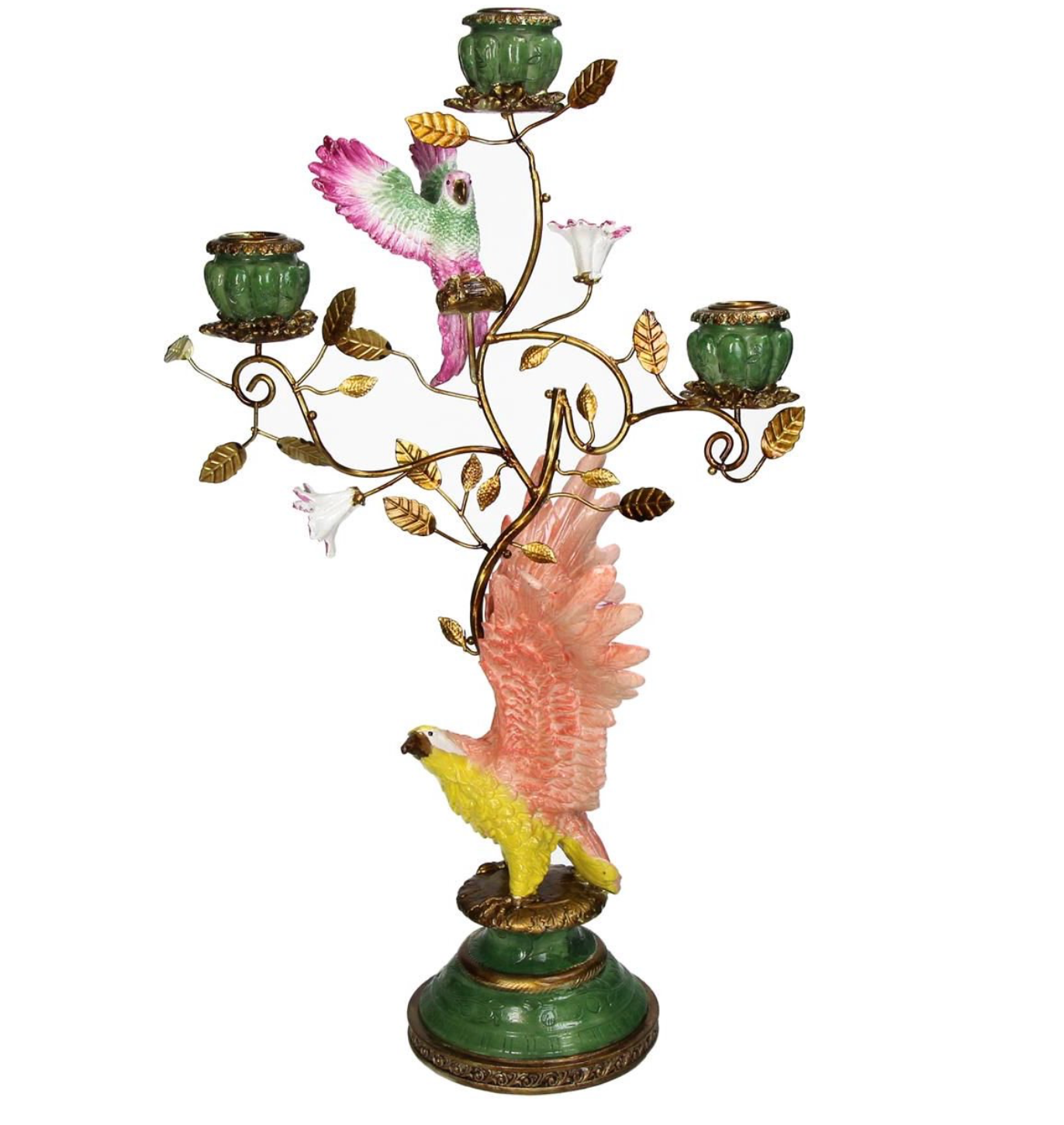 HD Collection Kaarsenhouder Adelaar Polyresin - 27,5x19,5x46cm