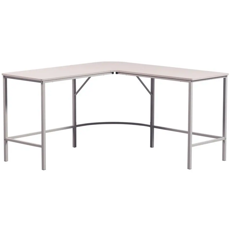 WOOOD Mike Hoekbureau - 75x185x185 cm - Hout/Metaal - Dust