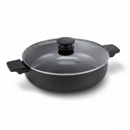 Brabantia VANTA Hapjespan met Deksel - Ø 28cm