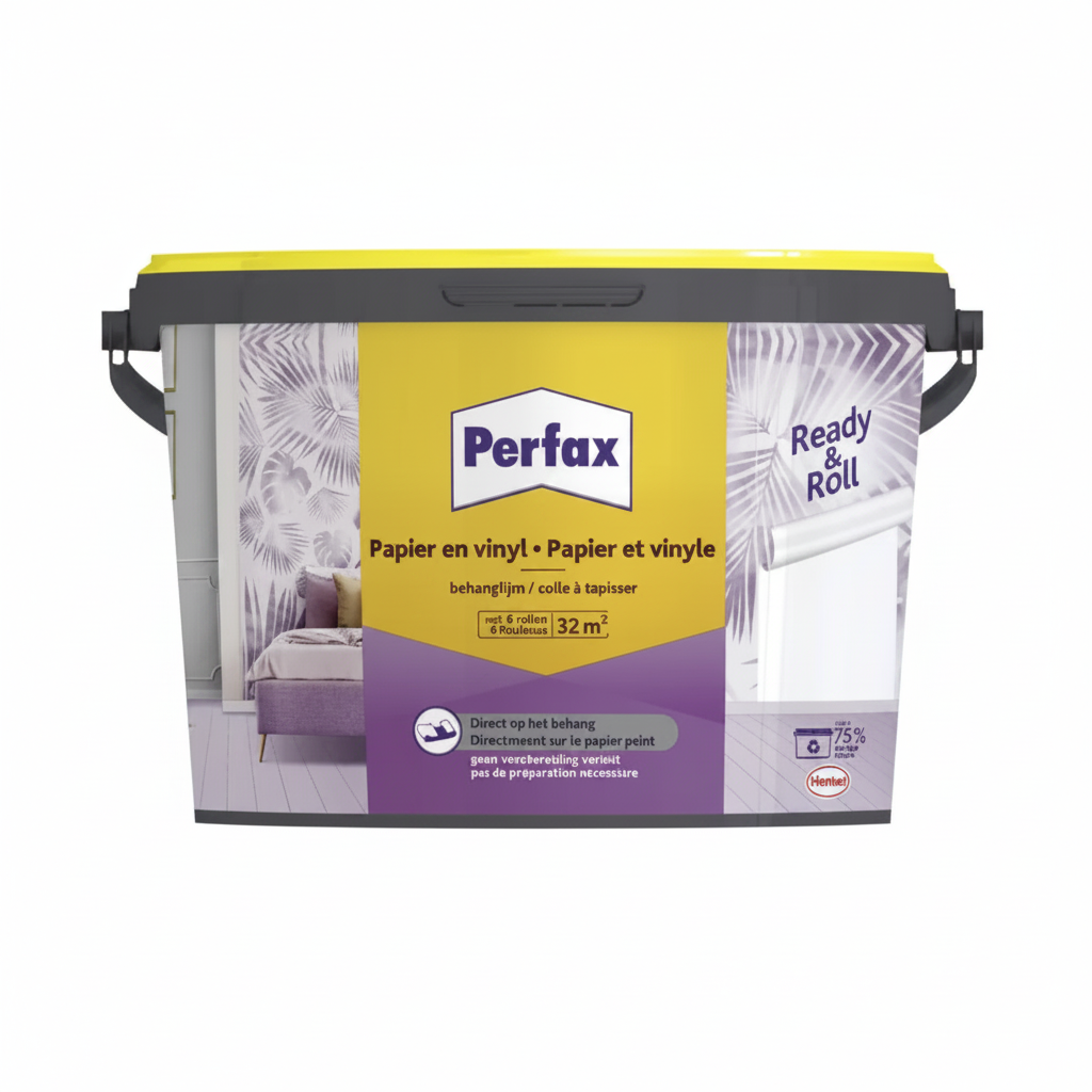 Perfax Ready & Roll Behanglijm 4.5 kg | Retourdeal 30%