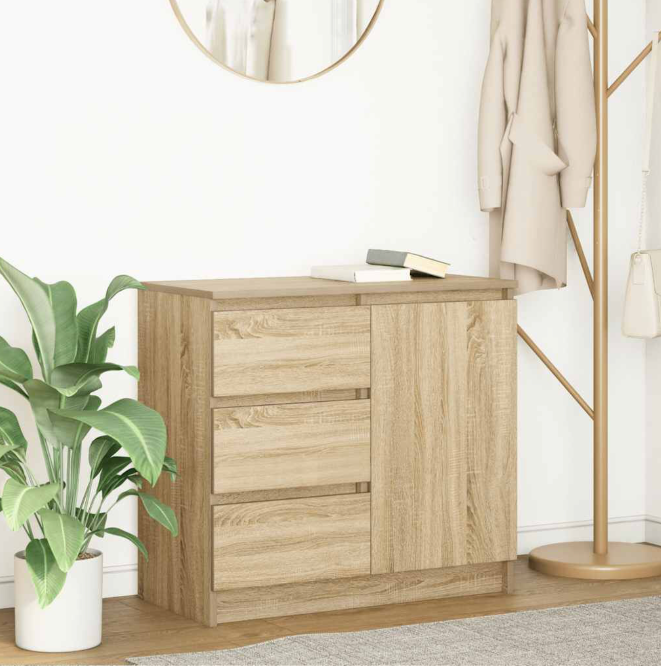 Dressoir Olivier - spaanplaat - met lade