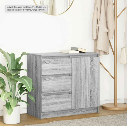 Dressoir Olivier - spaanplaat - met lade