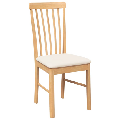 Eetkamerstoel Bram - hout - 2 stuks