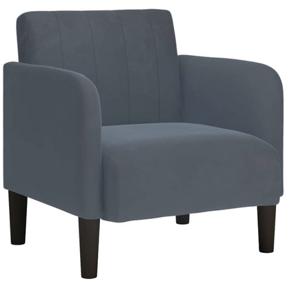 Fauteuil Hugo - fluweel
