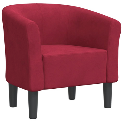 Fauteuil Niek -  fluweel - Kuipstoel