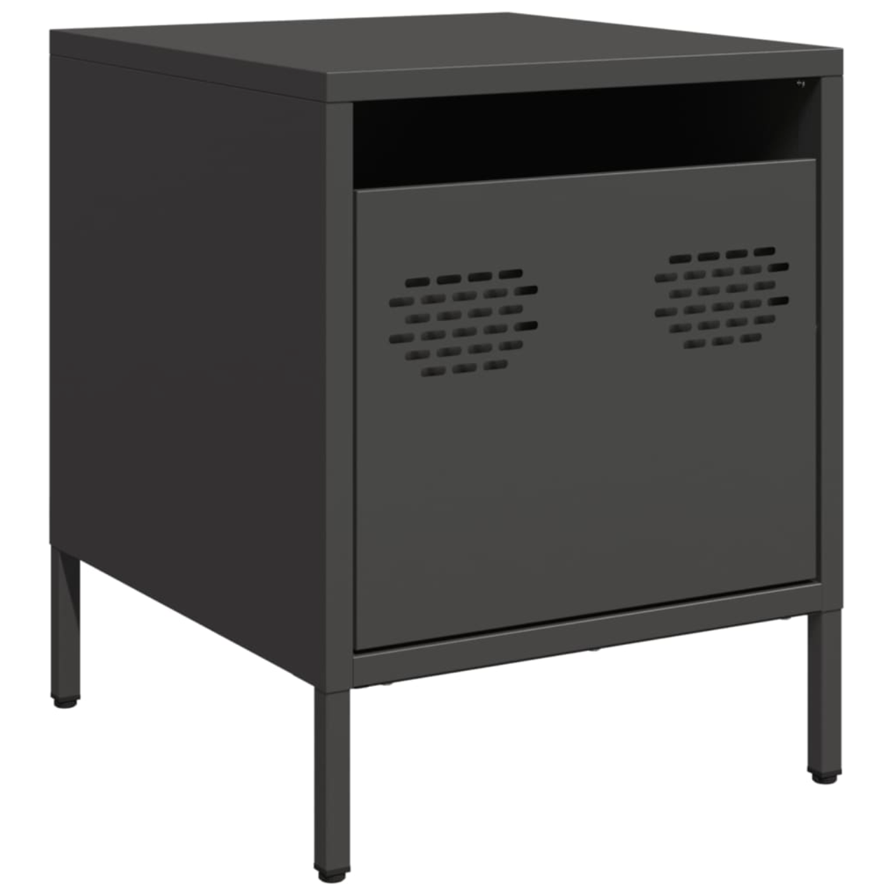 Nachtkastje Charlotte - staal