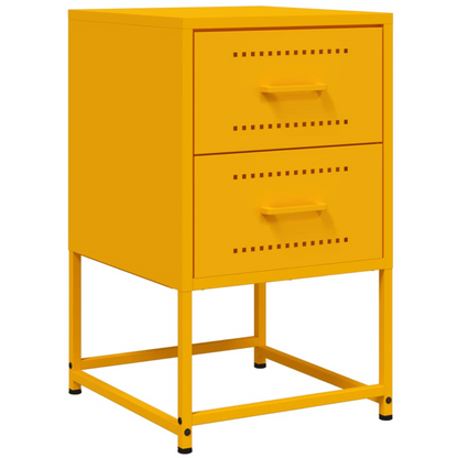 Nachtkastje Clara - staal