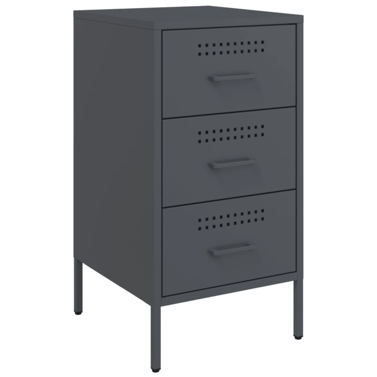 Nachtkastje Louise - staal