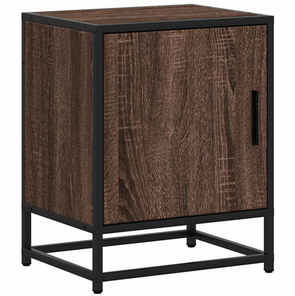 Nachtkastje Josephine - beewerkt hout en metaal