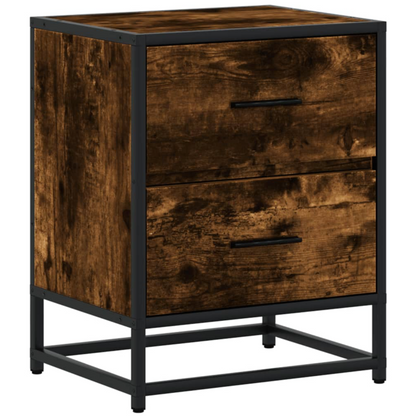 Nachtkastje Colette - bewerkt hout