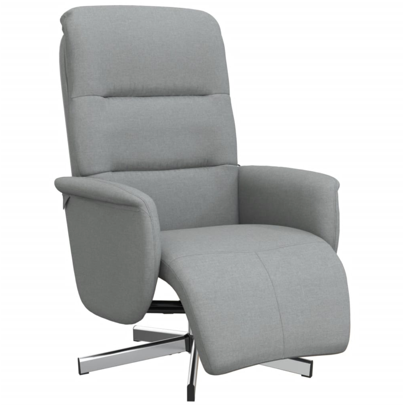 Fauteuil Annette - stof - met voetensteun