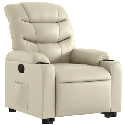 Fauteuil Puck - kunstleer - elektrisch