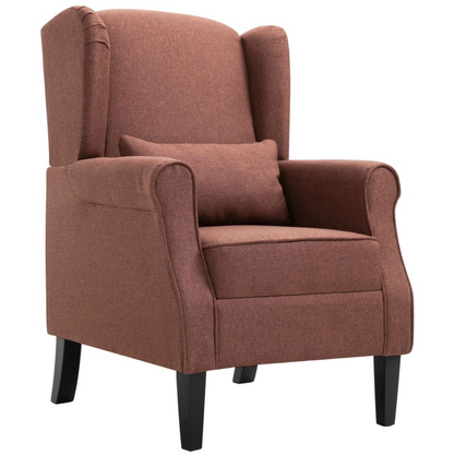 Fauteuil Roza - beige - met kussen