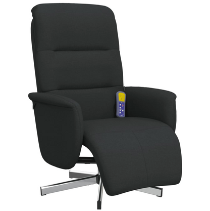 Fauteuil Fiep - Stof - elektrische Massagestoel - met voetensteun