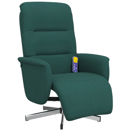 Fauteuil Fiep - Stof - elektrische Massagestoel - met voetensteun