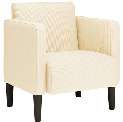 Fauteuil Rika - corduroy stof - met armleuningen
