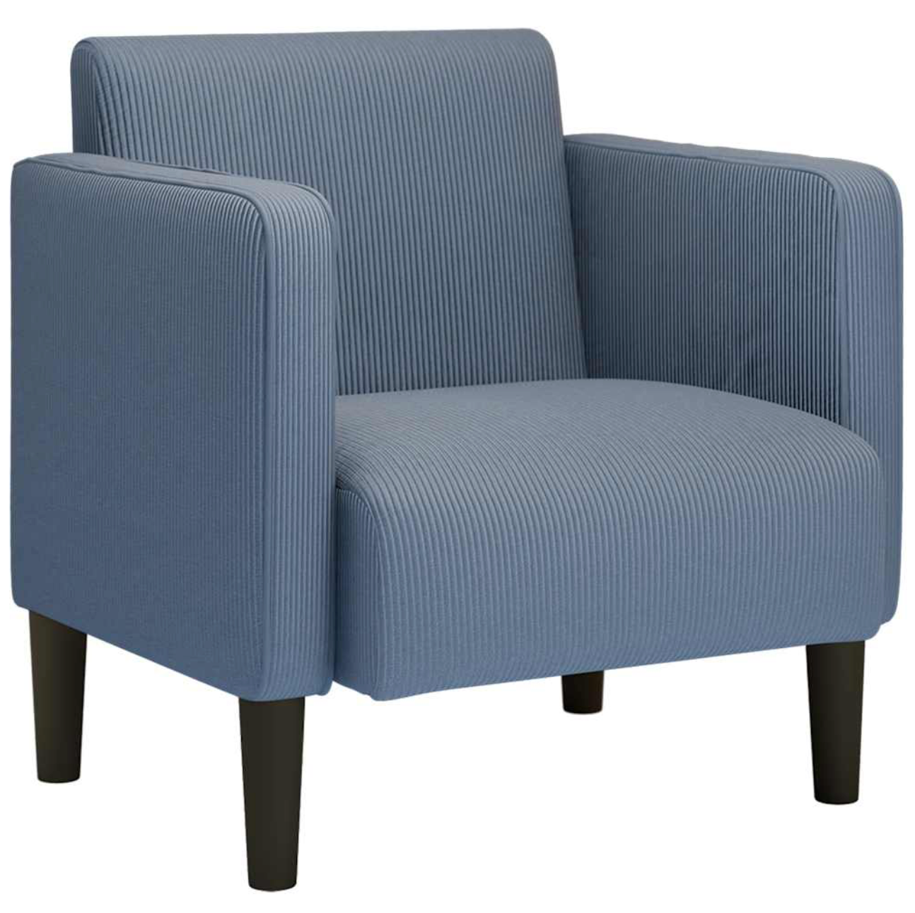 Fauteuil Rika - corduroy stof - met armleuningen