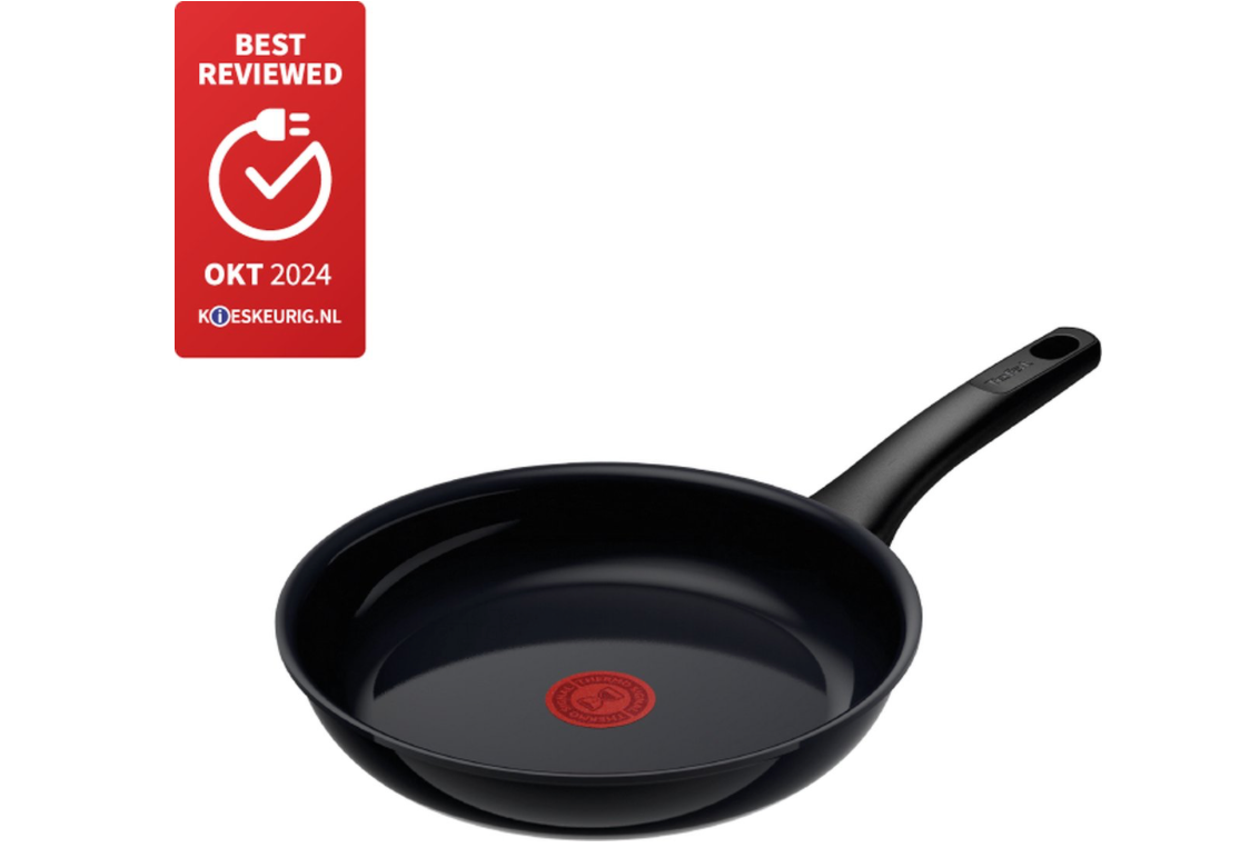 Tefal Revive Black - Koekenpan - Ø28 cm - Keramisch - Geschikt voor Inductie