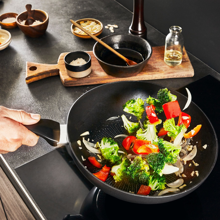 Tefal Unlimited - Wokpan - Ø28 cm - Geschikt voor Inductie - Anti-aanbaklaag
