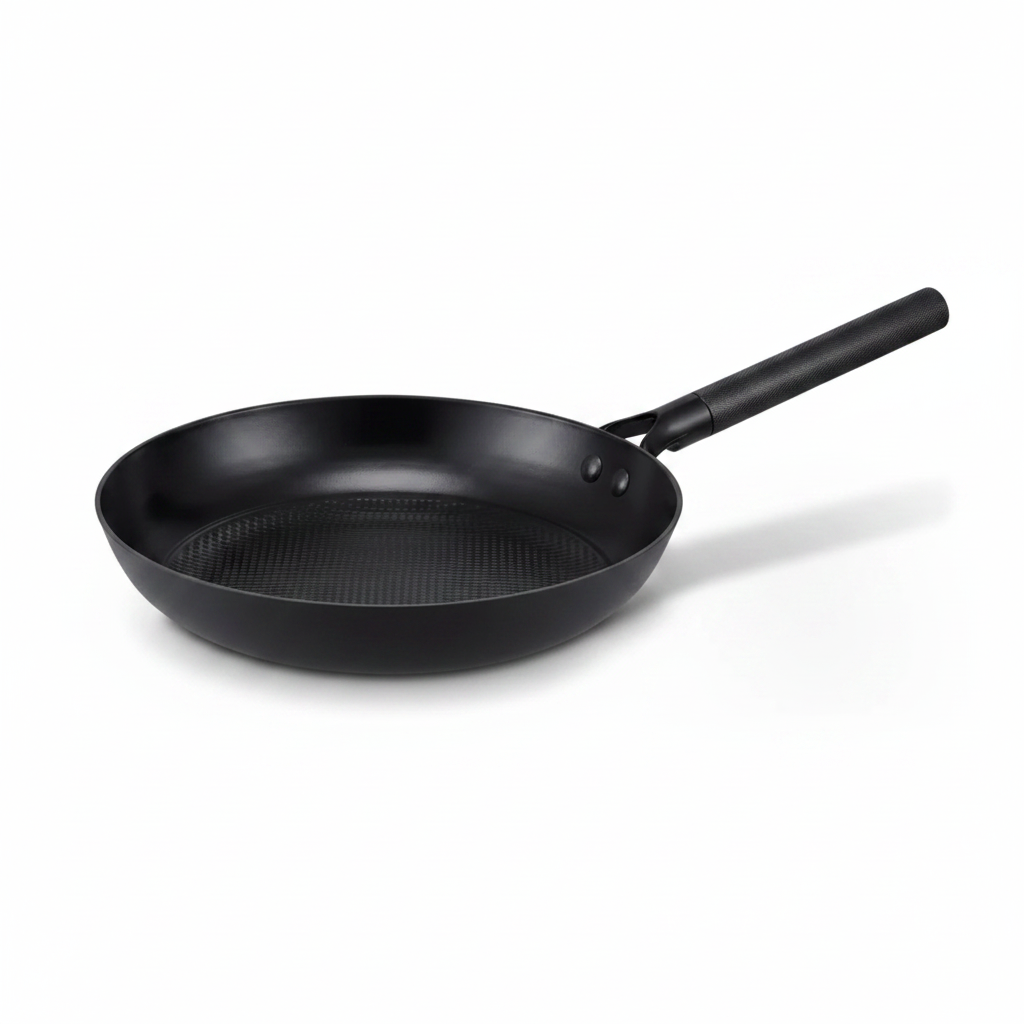 Brabantia Patron Koekenpan - Ø 28cm -Duurzame Pan met Luxe Design Handgreep - 100% PFAS Vrij - Keramische Antiaanbaklaag