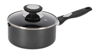 Beka Pro Induc Steelpan met Deksel en Keramische Antikleeflaag - PFAS vrij - Ø 16cm