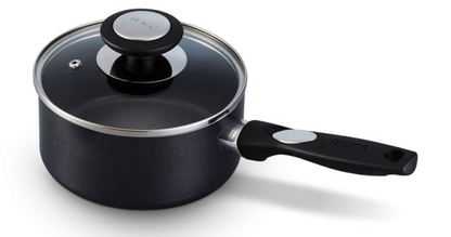 Beka Pro Induc Steelpan met Deksel en Keramische Antikleeflaag - PFAS vrij - Ø 16cm