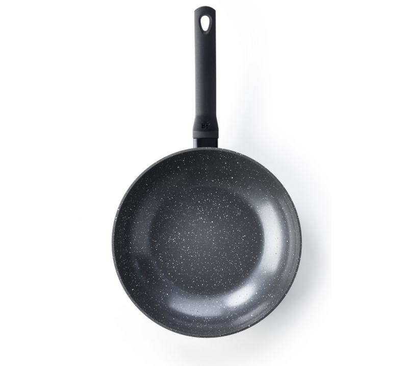 BK Universe Wokpan Ø28cm - 3.7L - PFAS-vrije antikleeflaag