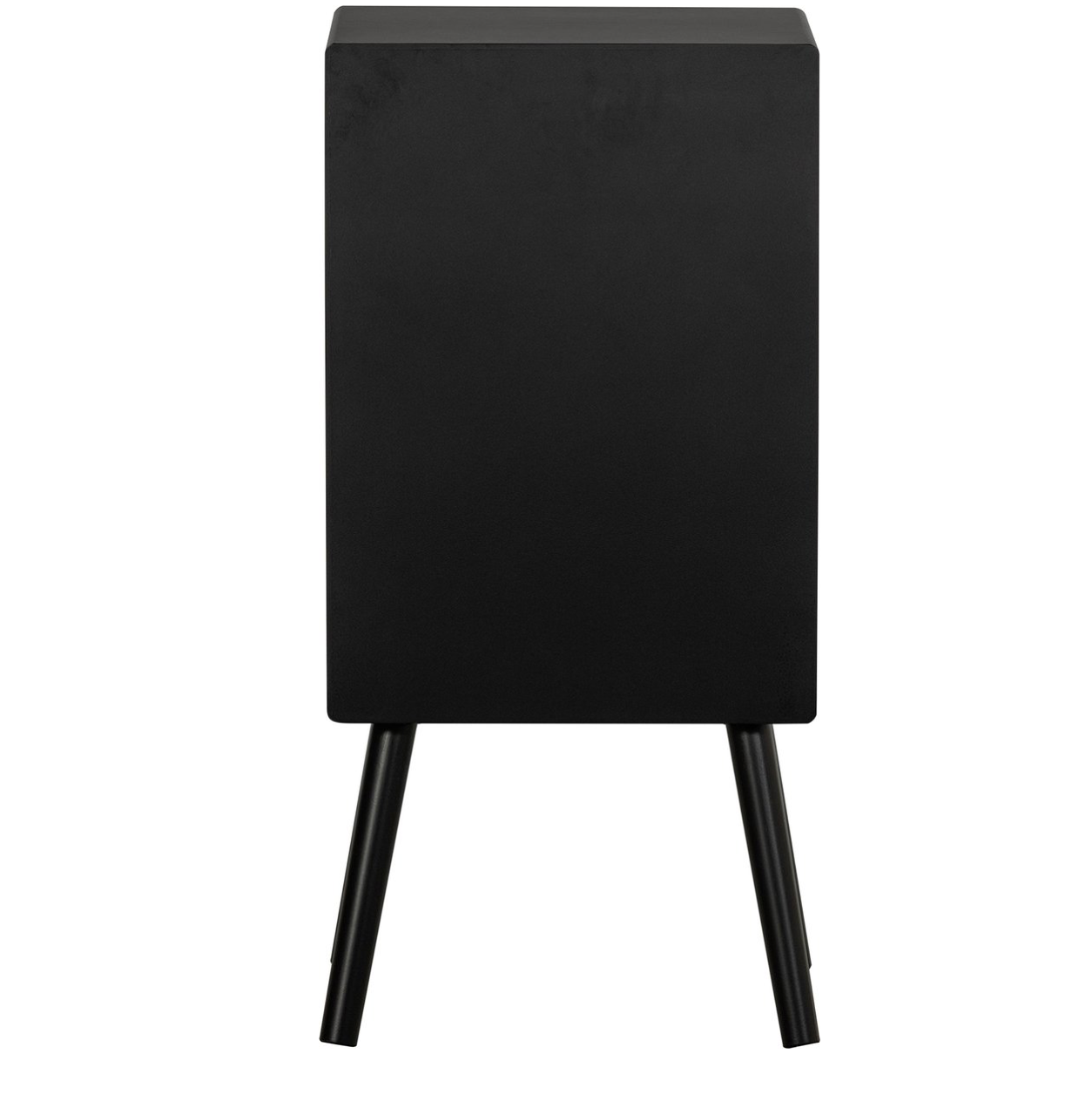 WOOOD Ozzy Nachtkastje - 75x36x30cm - Hout - Zwart