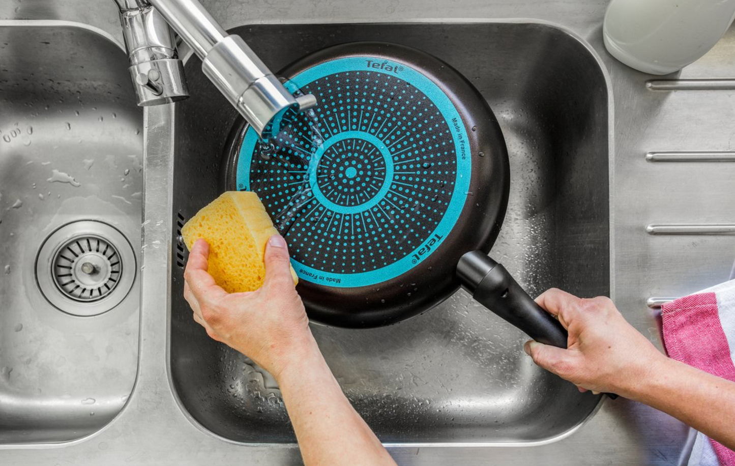 Tefal Easy Cook & Clean - Koekenpannenset - Ø24 en Ø28 cm - Niet Geschikt voor Inductie - Anti-aanbaklaag
