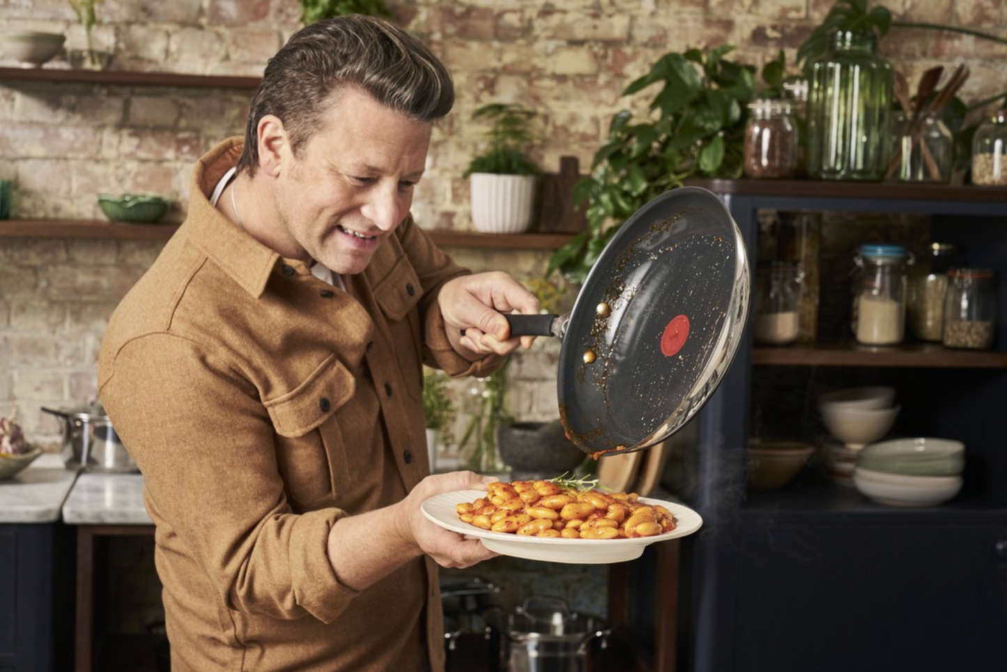 Jamie Oliver by Tefal Easy Cook - Koekenpan - Ø28 cm - Keramisch - PFAS-vrij