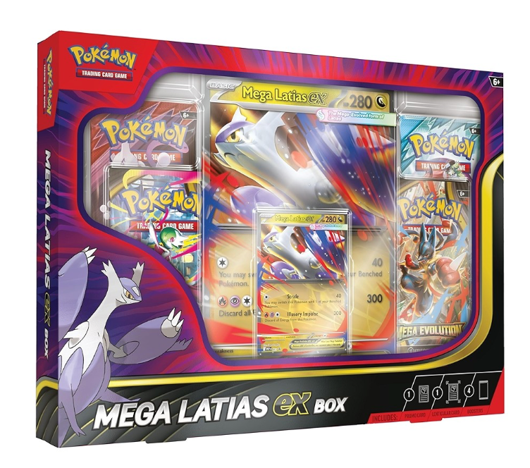 Pokémon Mega Evolution Latias ex Box