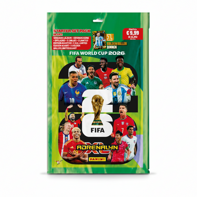 Panini Adrenalyn XL starter pack | Retourdeal 30% korting