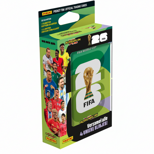 Panini Adrenalyn XL 26 kaartenbox | Retourdeal 34% korting