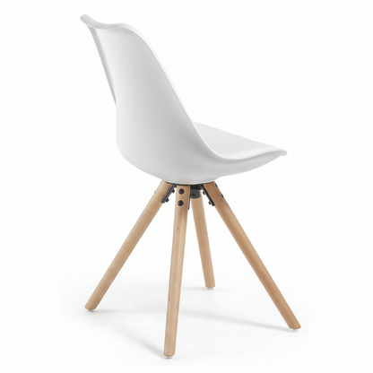 La Forma kuipstoel met houten poten | Retourdeal 50% korting