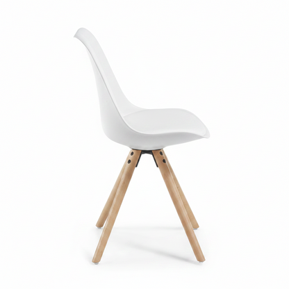 La Forma kuipstoel met houten poten | Retourdeal 50% korting