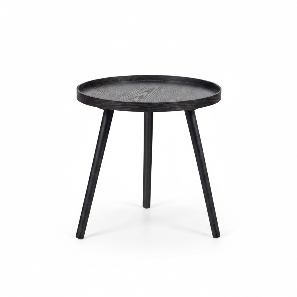 WOOOD Mesa bijzettafel M zwart | Retourdeal 40% korting