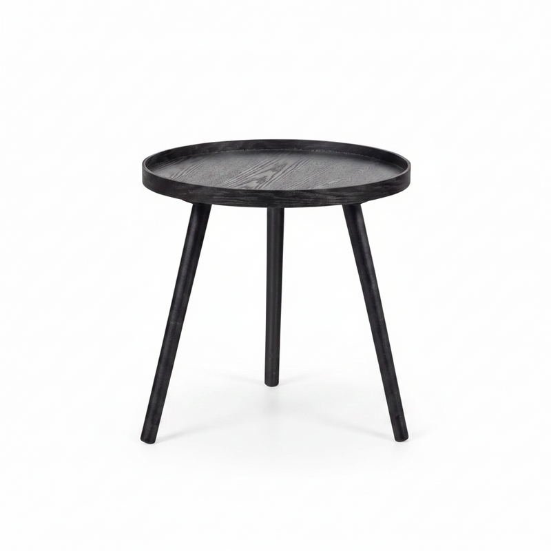 WOOOD Mesa bijzettafel M zwart | Retourdeal 40% korting