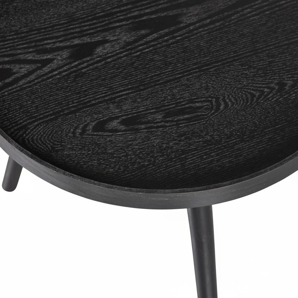 WOOOD Mesa bijzettafel M zwart | Retourdeal 40% korting